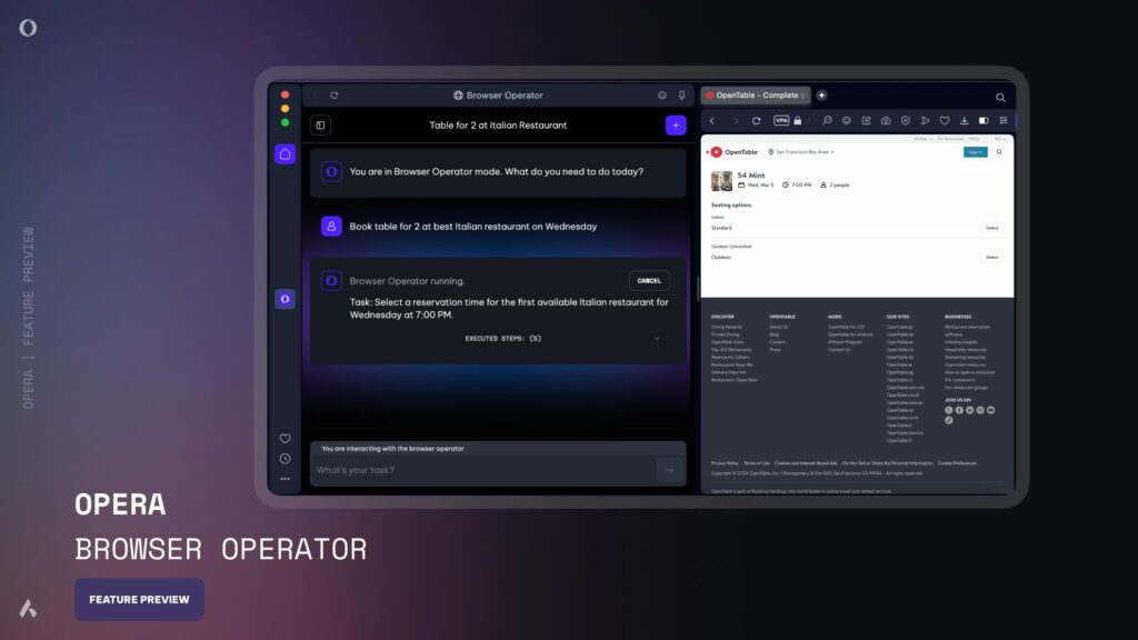 Opera Integrates Agentic AI Into Its Browser - ControlF5 Software